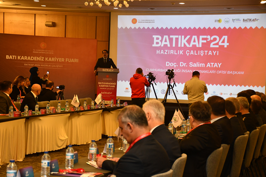 Üniversitemiz BATIKAF'24 Hazırlık Çalıştayı’na Katıldı