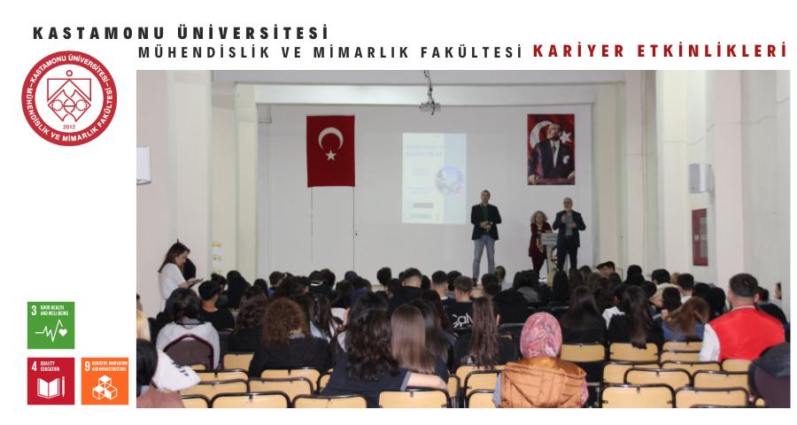 Üniversitemiz Mühendislik ve Mimarlık Fakültesi Biyomedikal Mühendisliği Öğrencilerine Yönelik Kariyer Gelişimi Toplantısı Gerçekleştirildi