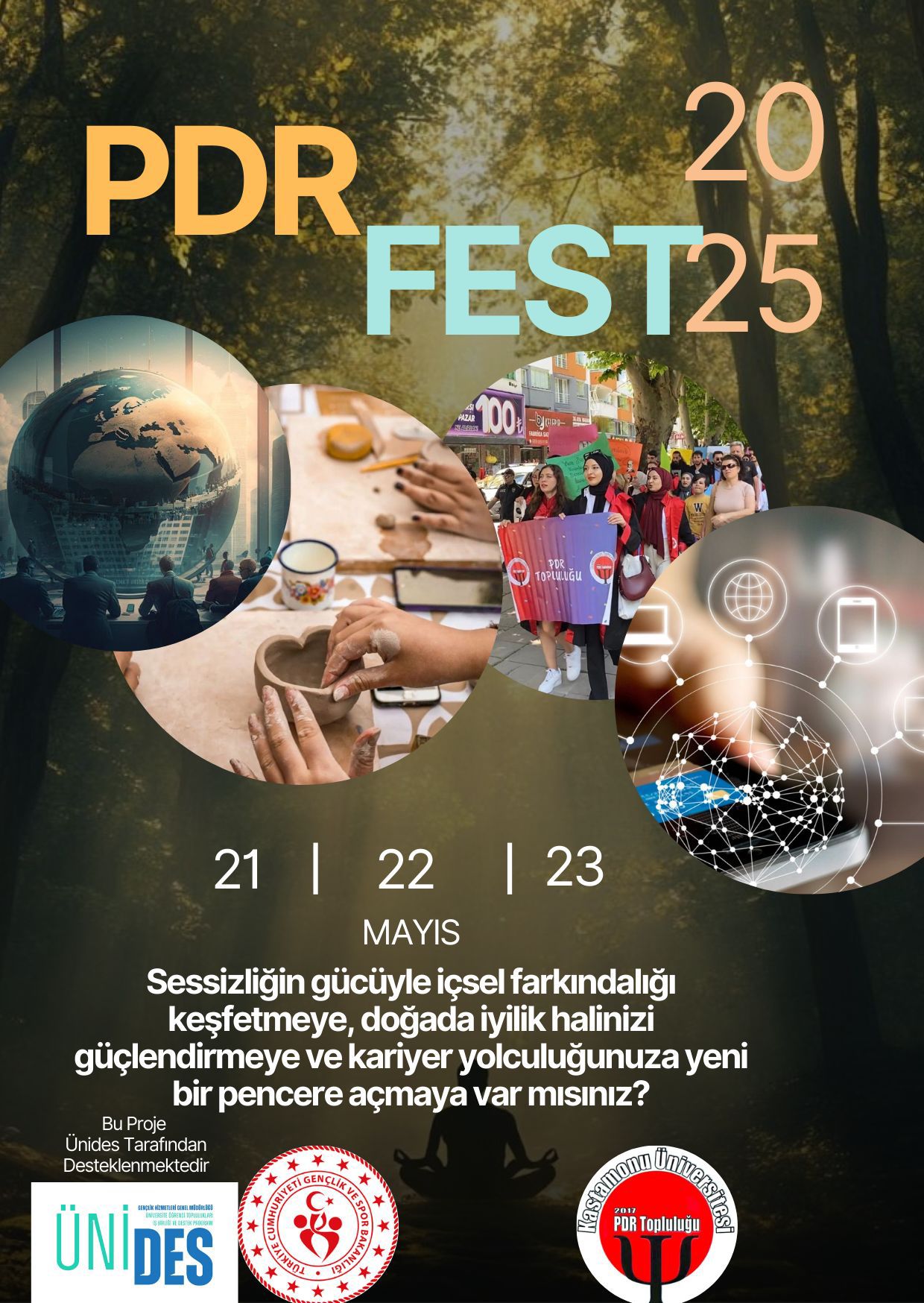 Üniversitemiz PDR FEST 2025  