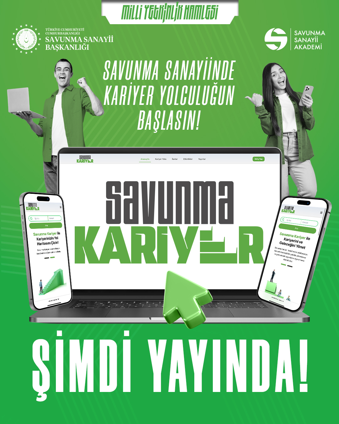 Savunma sanayiinde kariyer yapmak isteyen öğrencilerimiz için büyük bir fırsat! 