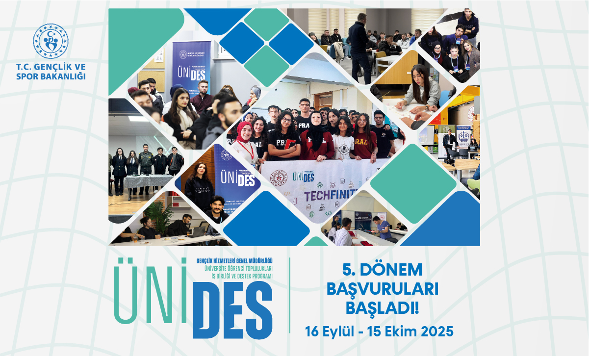 2025-2026 Yılı ÜNİDES Başvuruları 