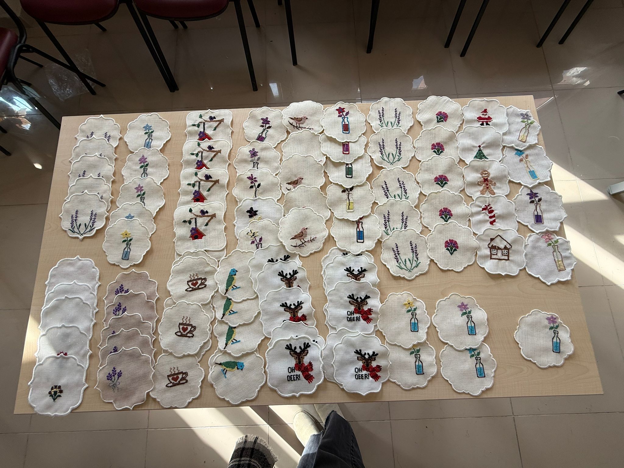 Üniversitemiz Tosya Meslek Yüksekokulu Evde Hasta Bakımı Öğrencilerinden El Ürünleri Sergisi