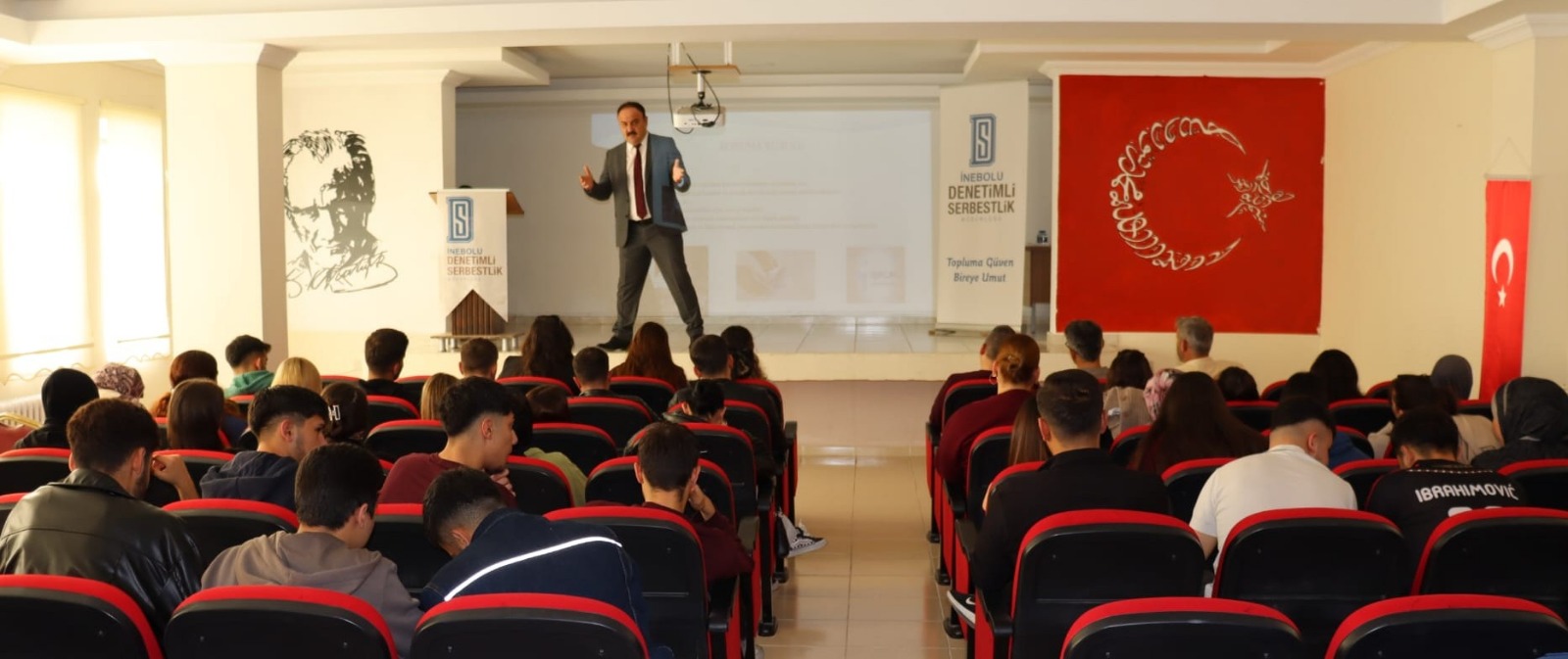 Üniversitemiz Çatalzeytin Meslek Yüksekokulu Denetimli Serbestlik Tanıtım Sunumu Gerçekleştirildi