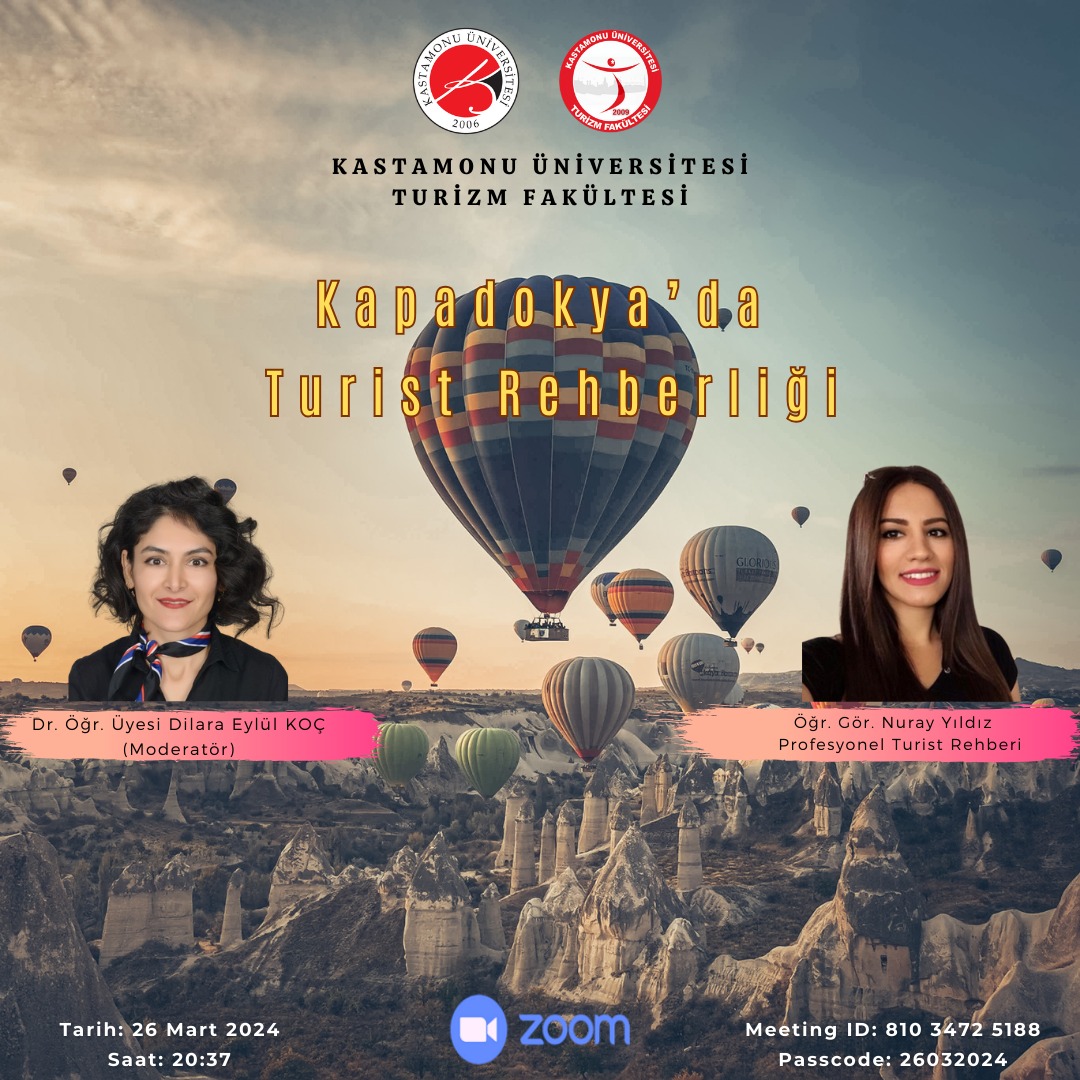 Kapadokya’da Turist Rehberliği Söyleşisi - Turizm Fakültesi